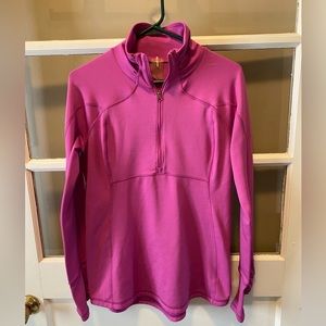 Calia By Carrie Underwood Large 1/4 Zip Purple Pullover Moisture Wicking